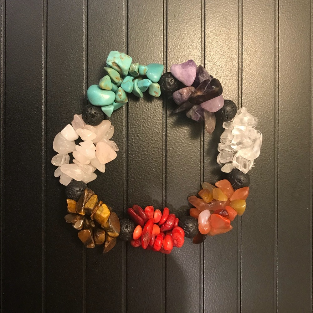 Seven Chakra Diffuser bracelet